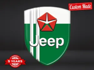 Jeep Logo Stickers Business Sports Star Minimal
